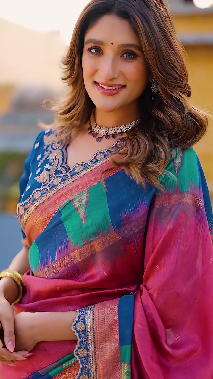 Embroidered Semi-Stitched Lehenga & Blouse With Dupatta - Image 17