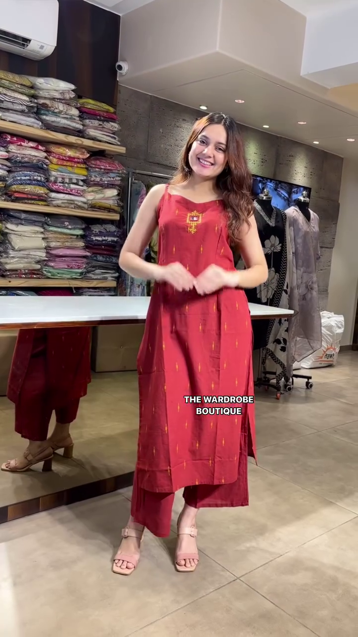 Light Grey Lurex Halter Kurta Palazzo Set - Image 9