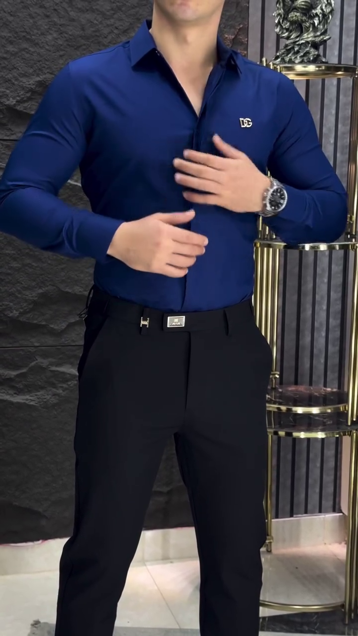 Men Polyester Casual Shirts - Image 2